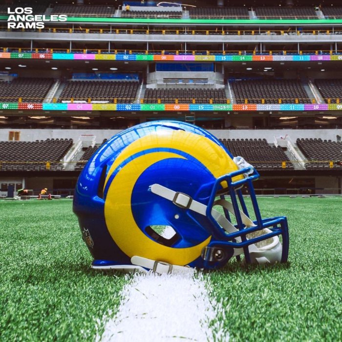 Kinda liking the new helmet. A lot. Rams ON DEMAND