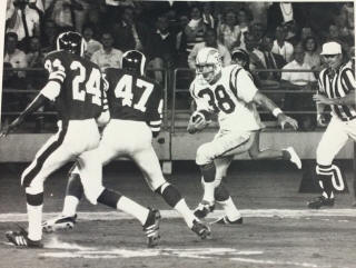 Chargers 68 Road Jacques MacKinnon, Rams Clancy Williams 24, Kelton Wingston 47 8-24-1968_small.jpg
